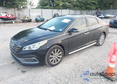 2016 Hyundai Sonata Limited из США, поврежденный, VIN 5NPE34AF0GH280040
